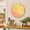 Round Mirror Wall Decor Mirror Wall Art Mirrors with Colour Reflection